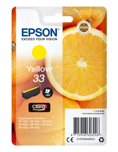 Epson T3344 Geel 4,5ml (Origineel)