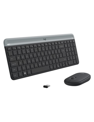 DT Logitech MK470 Graphite draadloos Retail