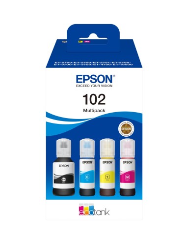 Epson 102 EcoTank Inktfles Multipack 337,0ml (Origineel)