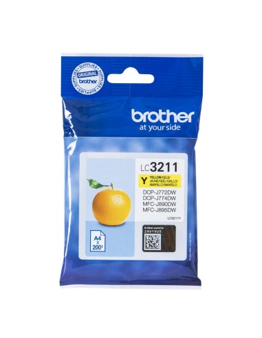 Brother LC-3211Y Geel 200 pagina's (Origineel)