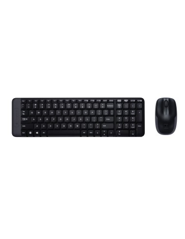 DT Logitech MK220 Zwart draadloos Retail