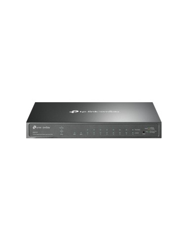 TP-Link 8Port, 8x1Gb - 2xSFP Managed PoE