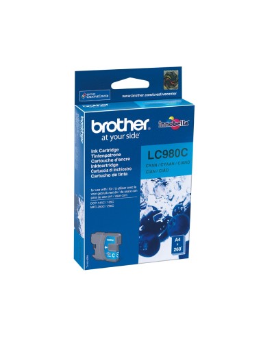 Brother LC-980C Cyaan 5,5ml (Origineel)