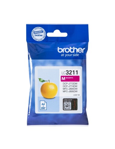 Brother LC-3211M Magenta 200 pagina's (Origineel)