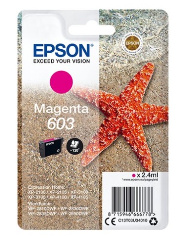 Epson 603 Singlepack Magenta 2,4ml (Origineel)