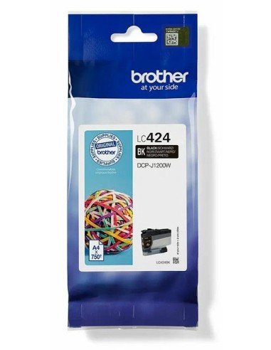 Brother LC-424BK Zwart 750 pagina's (Origineel)