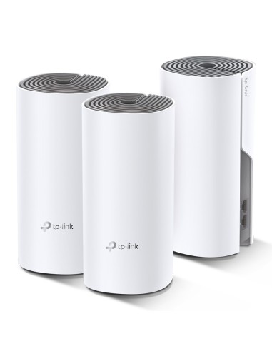 TP-LINK Deco E4 (3-pack) Dual-band (2.4 GHz   5 GHz) Wi-Fi 5 (802.11ac) Wit, Grijs 2 Intern