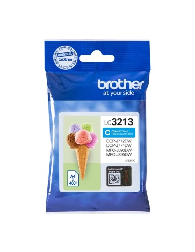 Brother LC-3213C Cyaan 400 pagina's (Origineel)