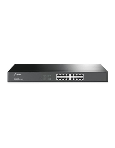 TP-LINK TL-SG1016 Managed L2 Gigabit Ethernet (10 100 1000) Zwart