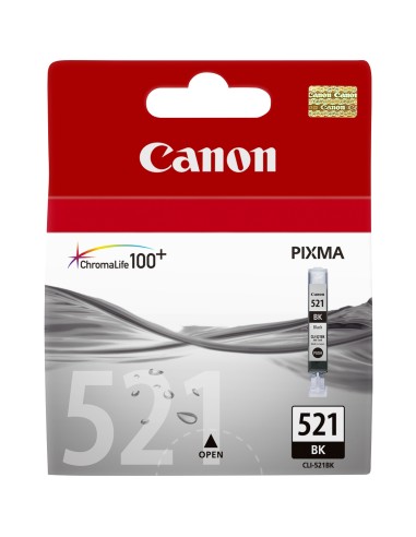 Canon (C) CLI-521BK Zwart 9,0ml (Origineel)