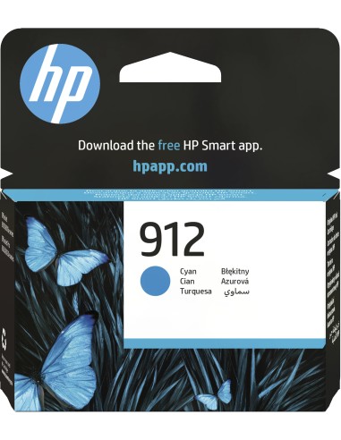 HP No.912 Cyaan 2,93ml (Origineel)