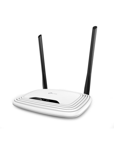 TP-LINK TL-WR841N draadloze router Single-band (2.4 GHz) Fast Ethernet Zwart, Wit