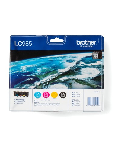 Brother LC-985 Value Pack 51,3ml (Origineel)