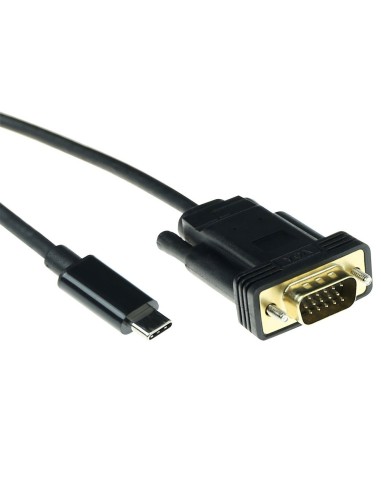 ACT USB Type C naar VGA conversie kabel, 2 meter