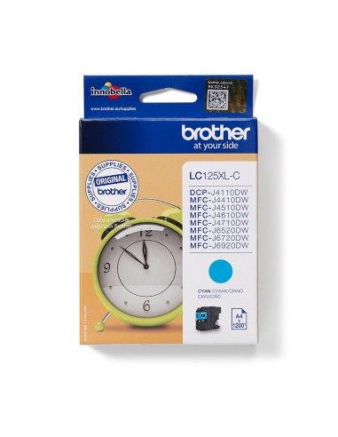 Brother LC-125XLC Cyaan 13,1ml (Origineel)