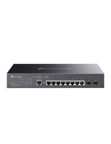 TP-Link 8Port, 8x1Gb - 2xSFP Managed