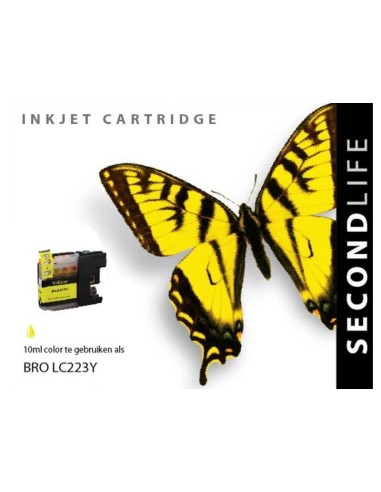 SecondLife - Brother LC 221 / 223 Yellow