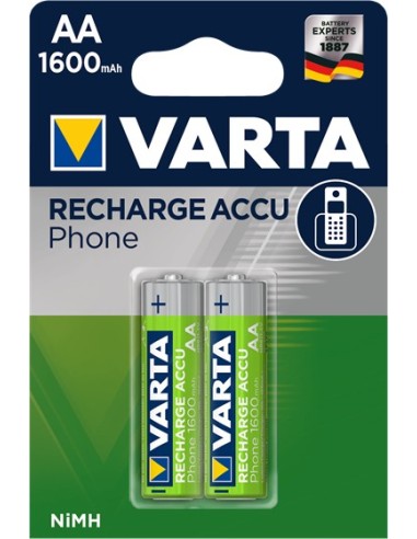 Varta Phone Power Accu AA HR6 1600 mAh Bls 2