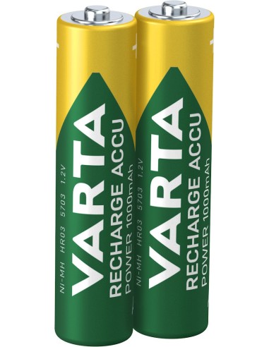 Varta Rechargeable Accu AAA HR03 R2U 1000 mAh