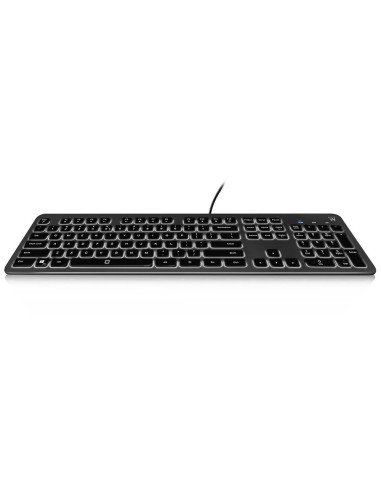 Ewent EW3265 toetsenbord USB QWERTY Amerikaans Engels Zwart