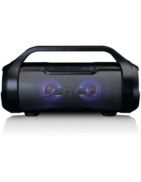 SPR-070BK Lenco Splashproof Bluetooth Speaker with FM-radio Black