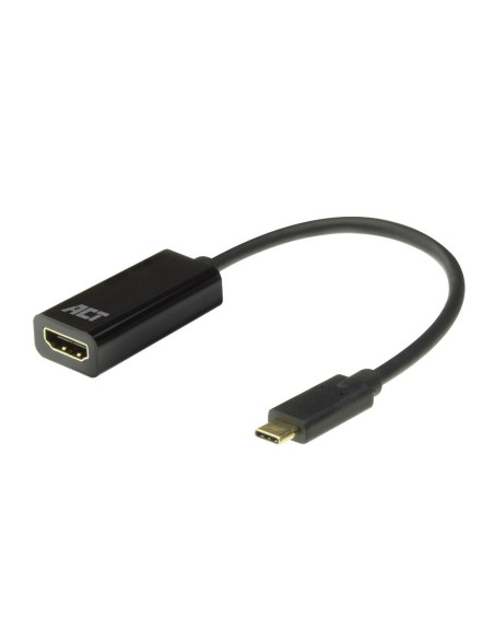 ACT USB-C naar HDMI female adapter, 4K @ 60Hz, Zip Bag