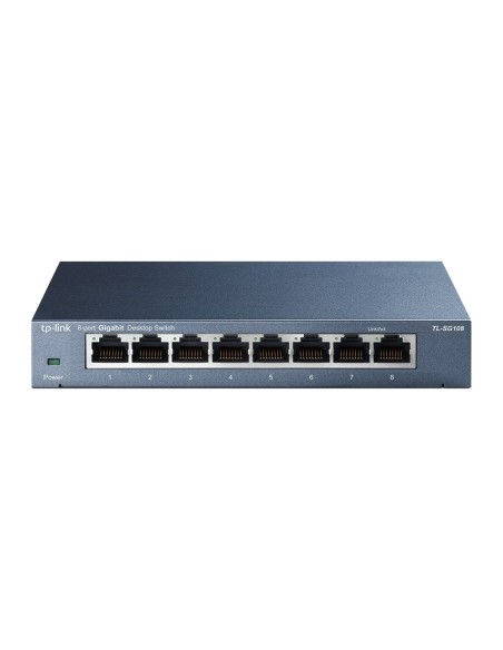 TP-Link 8Port 1Gb Metalen behuizing TL-SG108