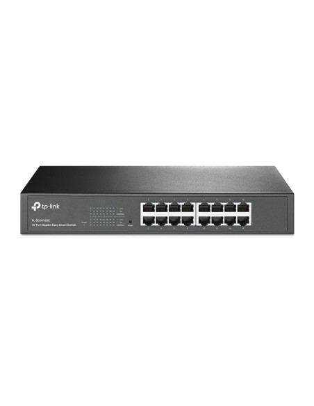 TP-LINK TL-SG1016DE Managed L2 Gigabit Ethernet (10 100 1000) Zwart