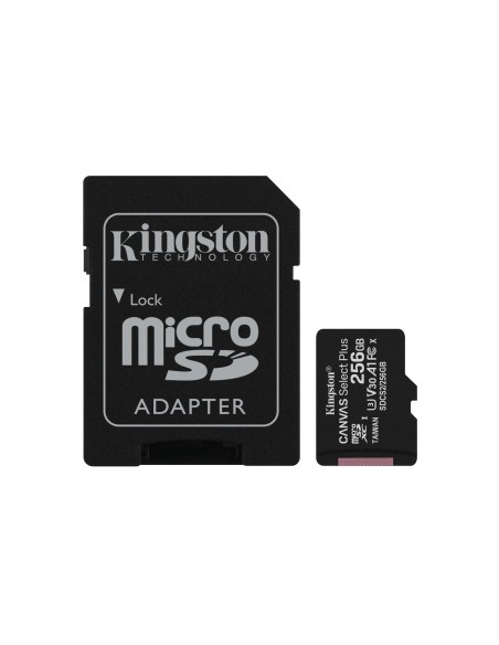 SDXC Card Micro 256GB Kingston UHS-I Canvas Select Plus