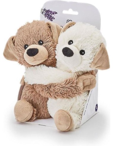 Warmies Magnetron Knuffel - Knuffelende Puppies