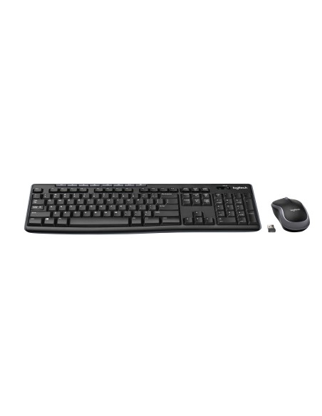 Logitech Wireless Combo MK270 toetsenbord Inclusief muis USB QWERTZ Duits Zwart