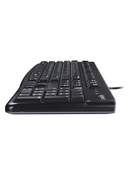 BE KB Logitech K120 Zwart bedraad Retail