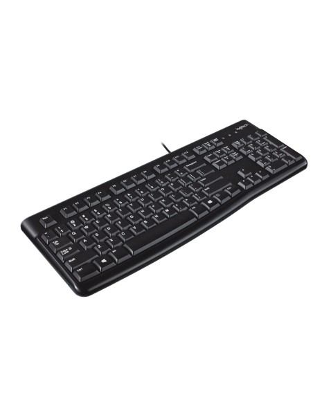 BE KB Logitech K120 Zwart bedraad Retail