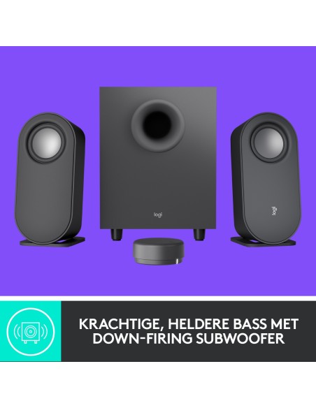 Logitech Z407 Bluetooth computerspeakers met subwoofer en draadloze bediening