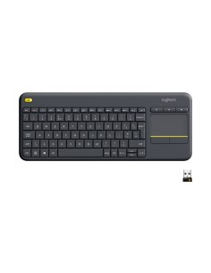 Logitech K400 Plus toetsenbord RF Draadloos QWERTY Nederlands Zwart  US