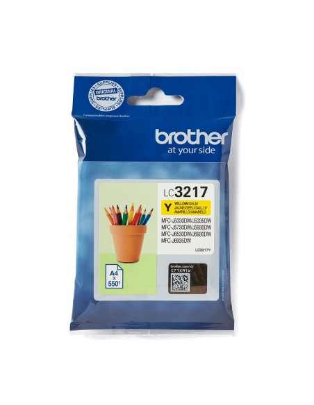 Brother LC-3217Y Geel 550 pagina's (Origineel)