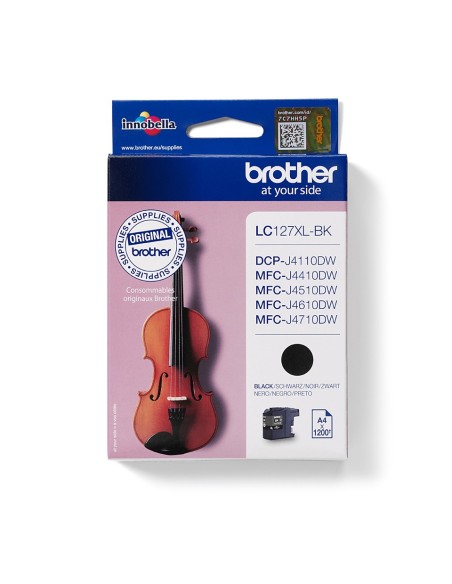 Brother LC-127XLBK Zwart 27,4ml (Origineel)