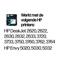 HP No.304 Zwart 4ml (Origineel) 2