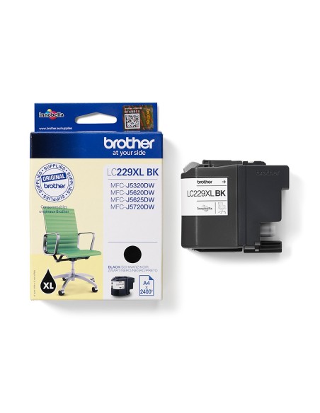 Brother LC-229XLBK Zwart 30,0ml (Origineel)