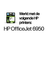 HP No.903XL Zwart 21,5ml (Origineel) 2