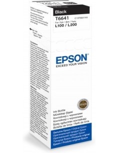 Epson T6641 EcoTank Inktfles Zwart 70,0ml (Origineel)