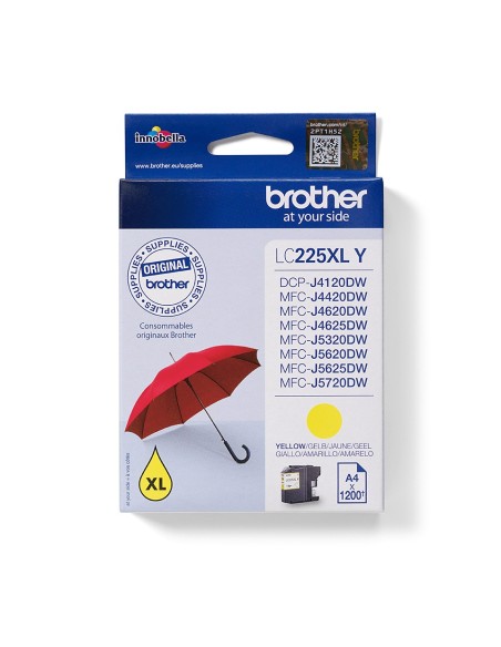 Brother LC-225XLY Geel 11,8ml (Origineel)