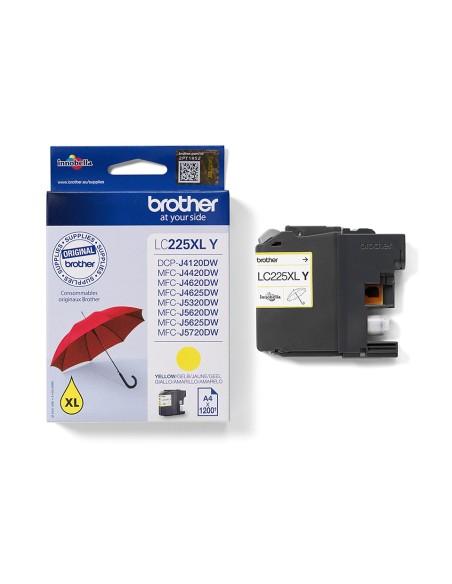 Brother LC-225XLY Geel 11,8ml (Origineel)