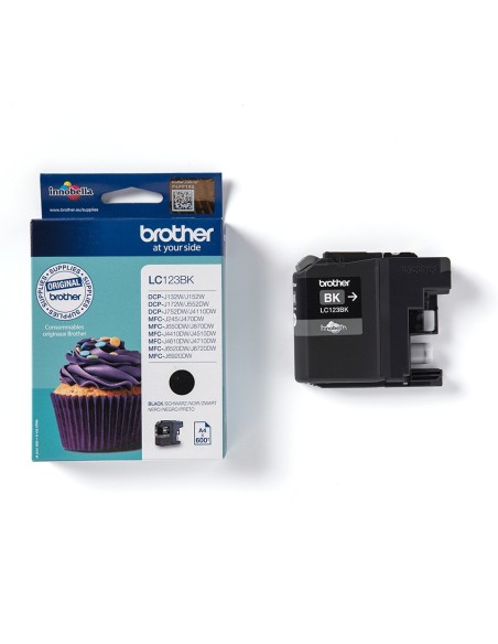 Brother LC-123BK Zwart 13,4ml (Origineel)