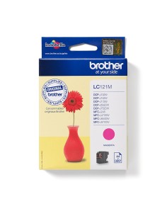 Brother LC-121M Magenta 3,9ml (Origineel)