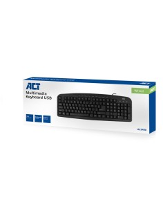 ACT AC5400 toetsenbord USB QWERTY Amerikaans Engels Zwart 2