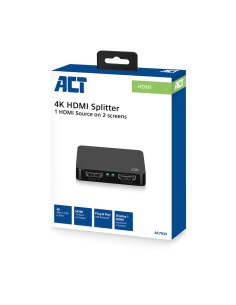 ACT AC7835 video splitter HDMI 2x HDMI 2