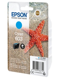 Epson 603 Singlepack Cyaan 2,4ml (Origineel) 2