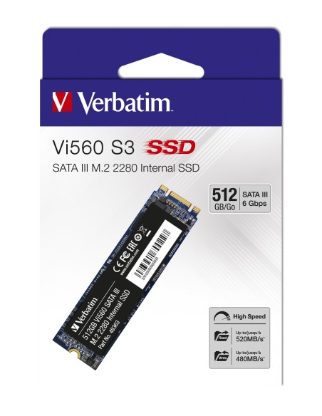 Verbatim 49363, Vi560 S3 M.2 SSD 512GB