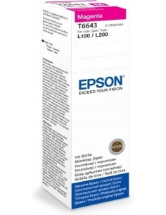 Epson T6643 EcoTank Inktfles Magenta 70,0ml (Origineel)